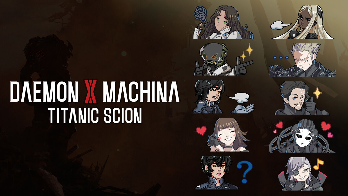 デモンエクスマキナ タイタニックサイオン スタンプセット