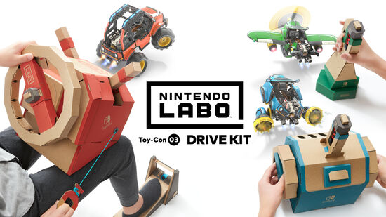 Nintendo Labo Toy-Con 03: Drive Kit(ドライブ キット)