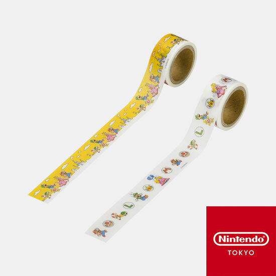 マスキングテープ スーパーマリオファミリーライフ【Nintendo TOKYO/OSAKA取り扱い商品】