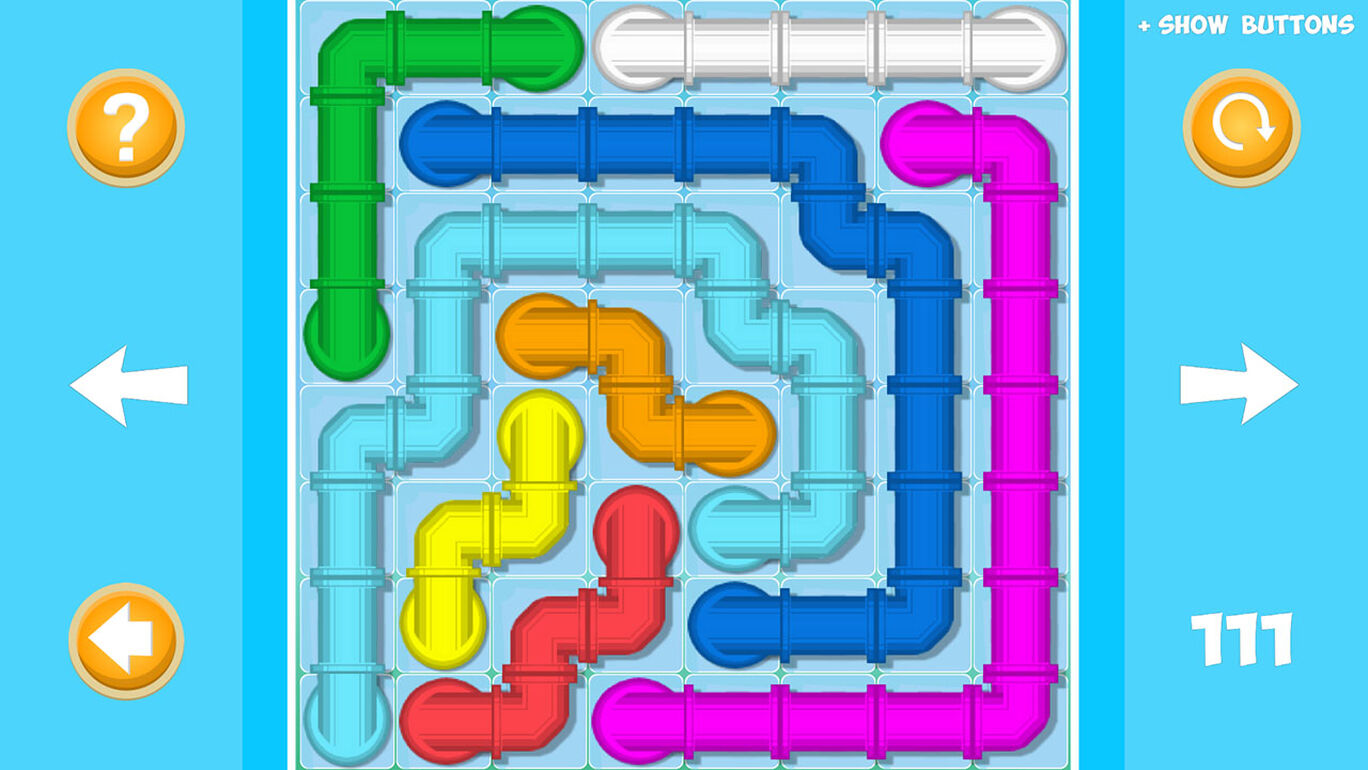 Connect Color Dots: Fun Water Flow Pipe Line Art Puzzle Game