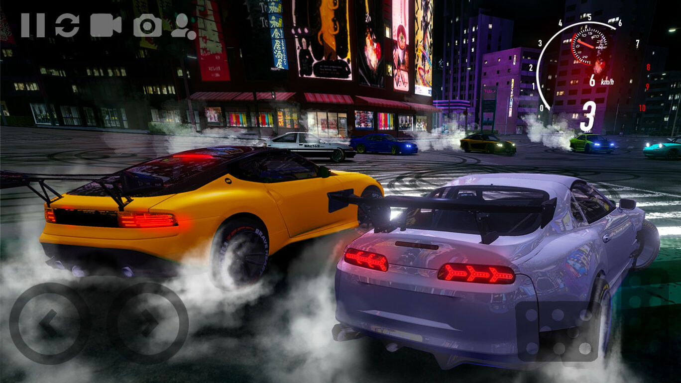 Hashiriya Drifter-Car Racing,Drift,Drag Online Multiplayer Simulator Games Driving Sim.