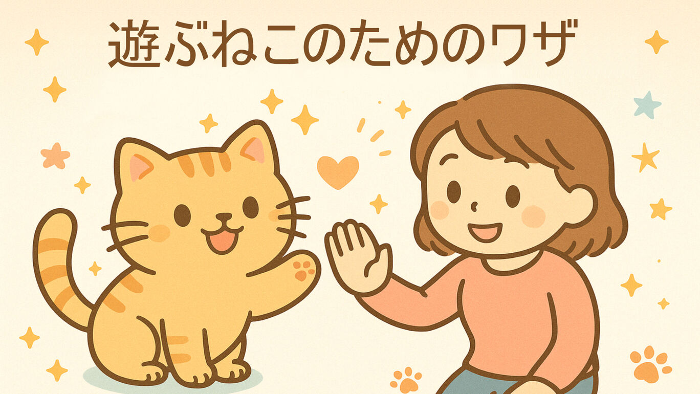遊ぶねこのためのワザ
