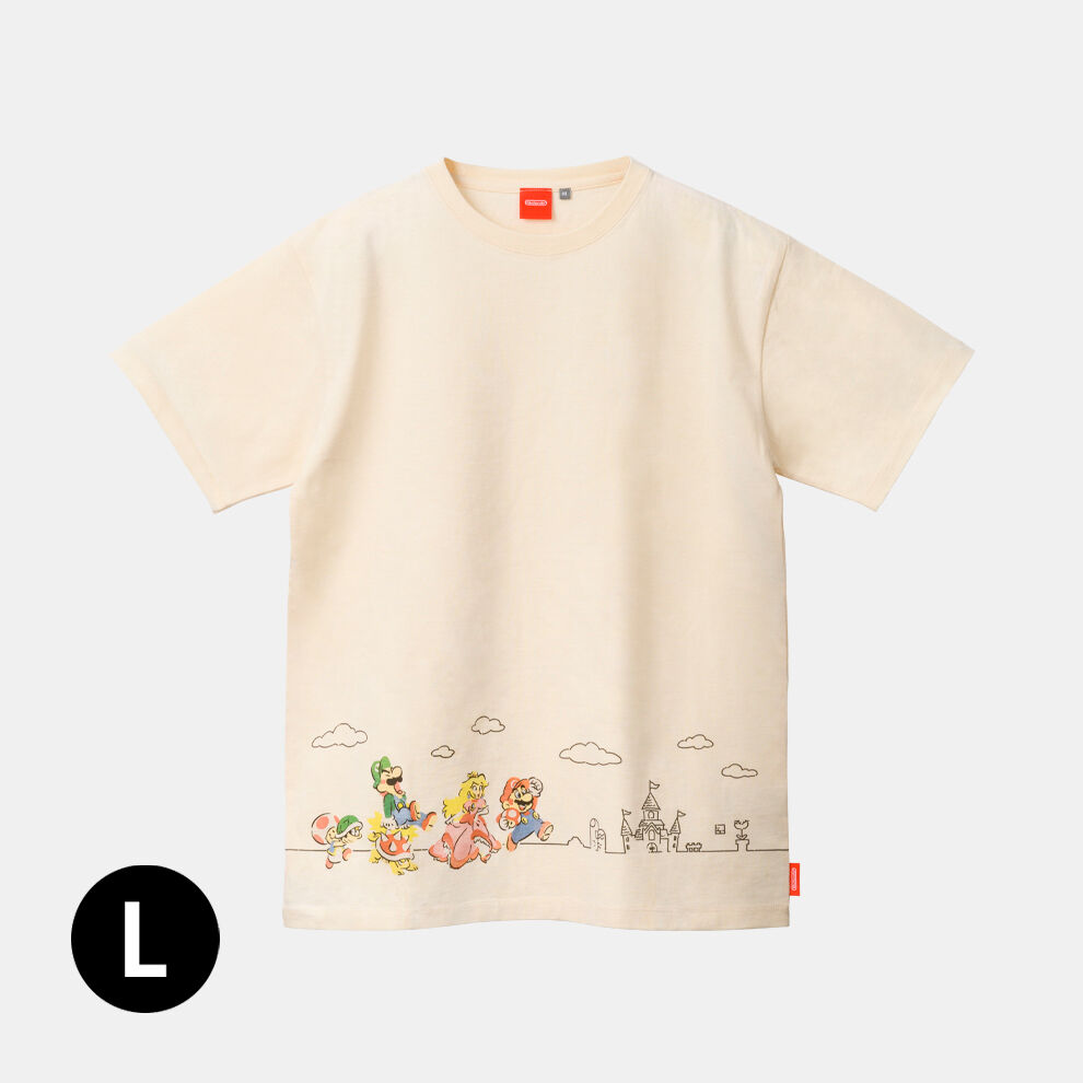 Ｔシャツ スーパーマリオファミリーライフ A 【Nintendo TOKYO取り扱い ...