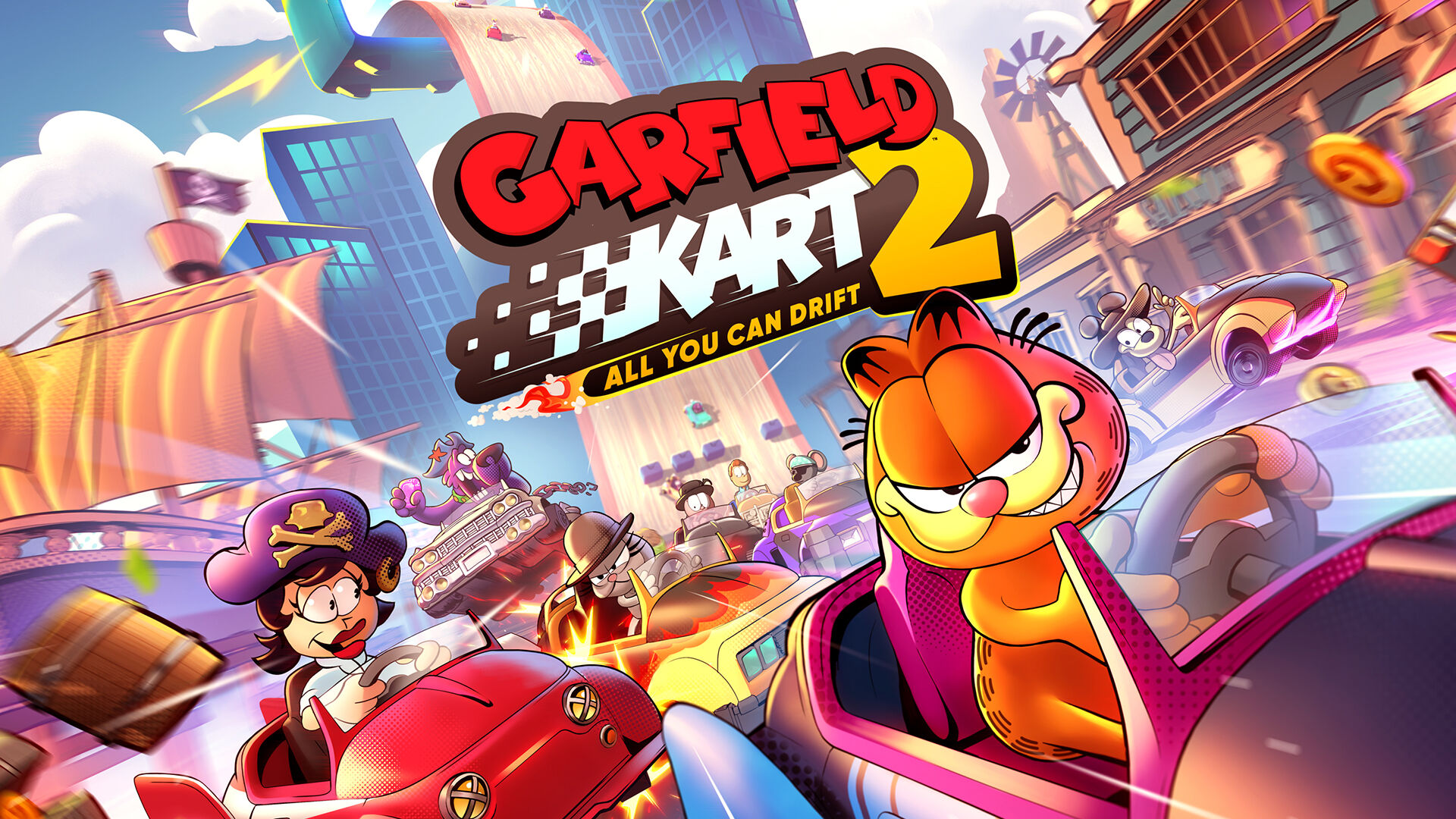 Garfield Kart 2 - All You Can Drift | My Nintendo Store（マイ