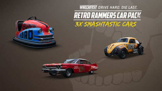 Wreckfest Retro Rammers Car Pack（レックフェスト レトロランマーカーパック）