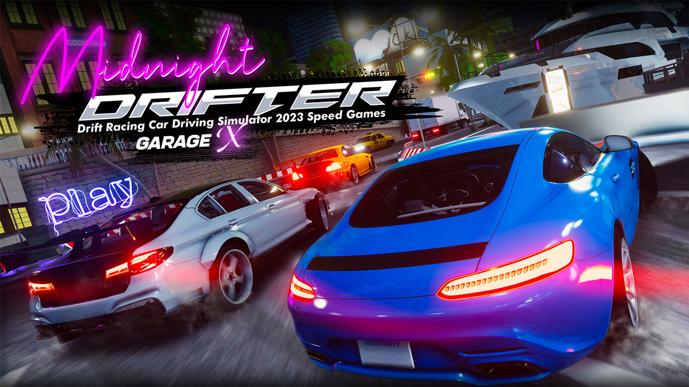 Midnight Drifter – Drift Racing Car Racing Driving Simulator: Garage X