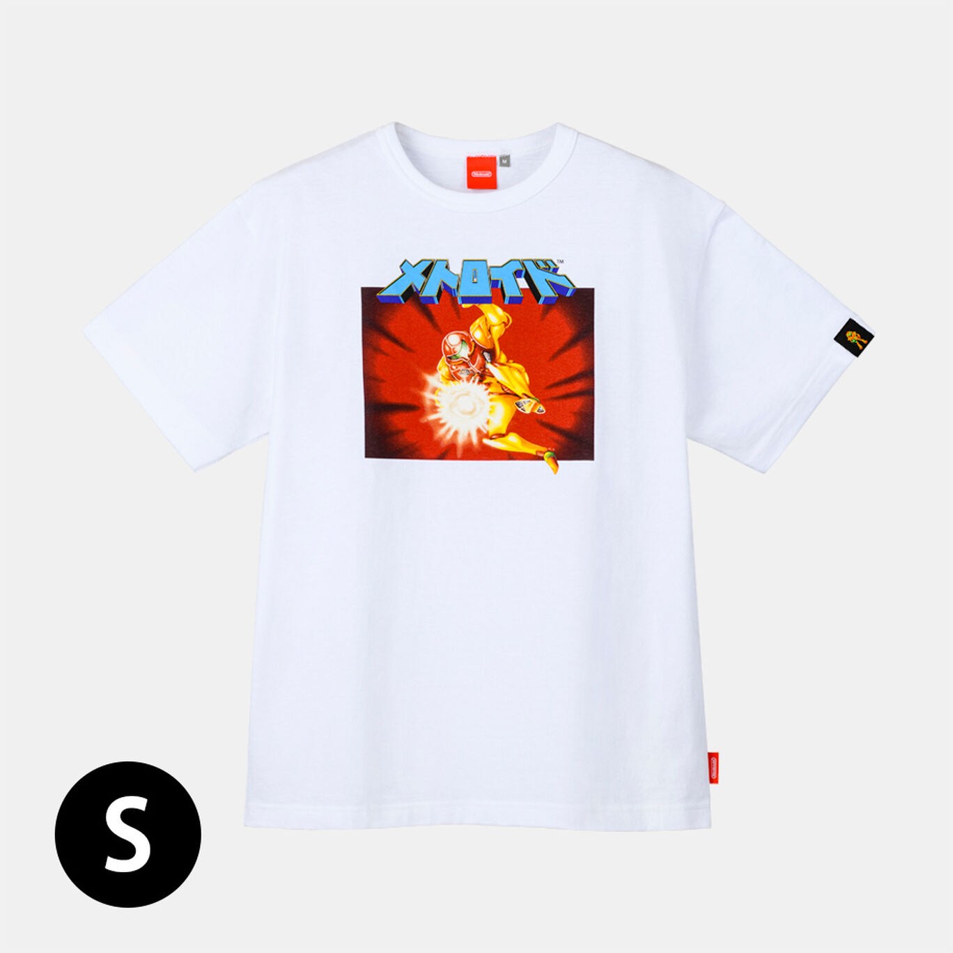 TシャツS メトロイド【Nintendo TOKYO取り扱い商品】