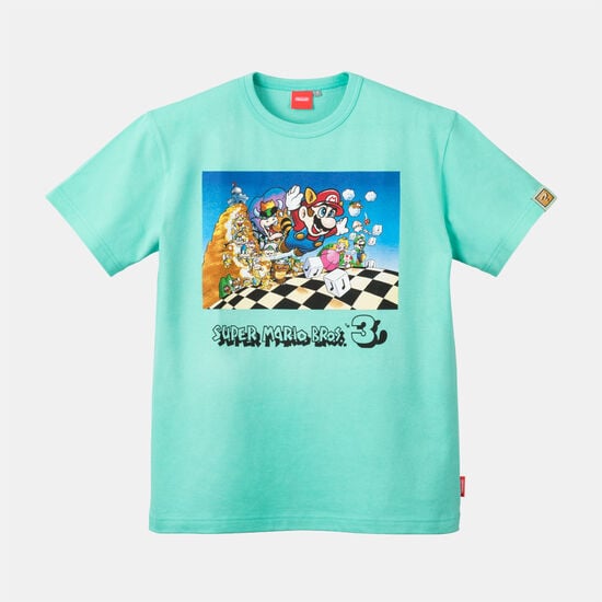 Tシャツ スーパーマリオブラザーズ３ 【Nintendo TOKYO取り扱い商品】