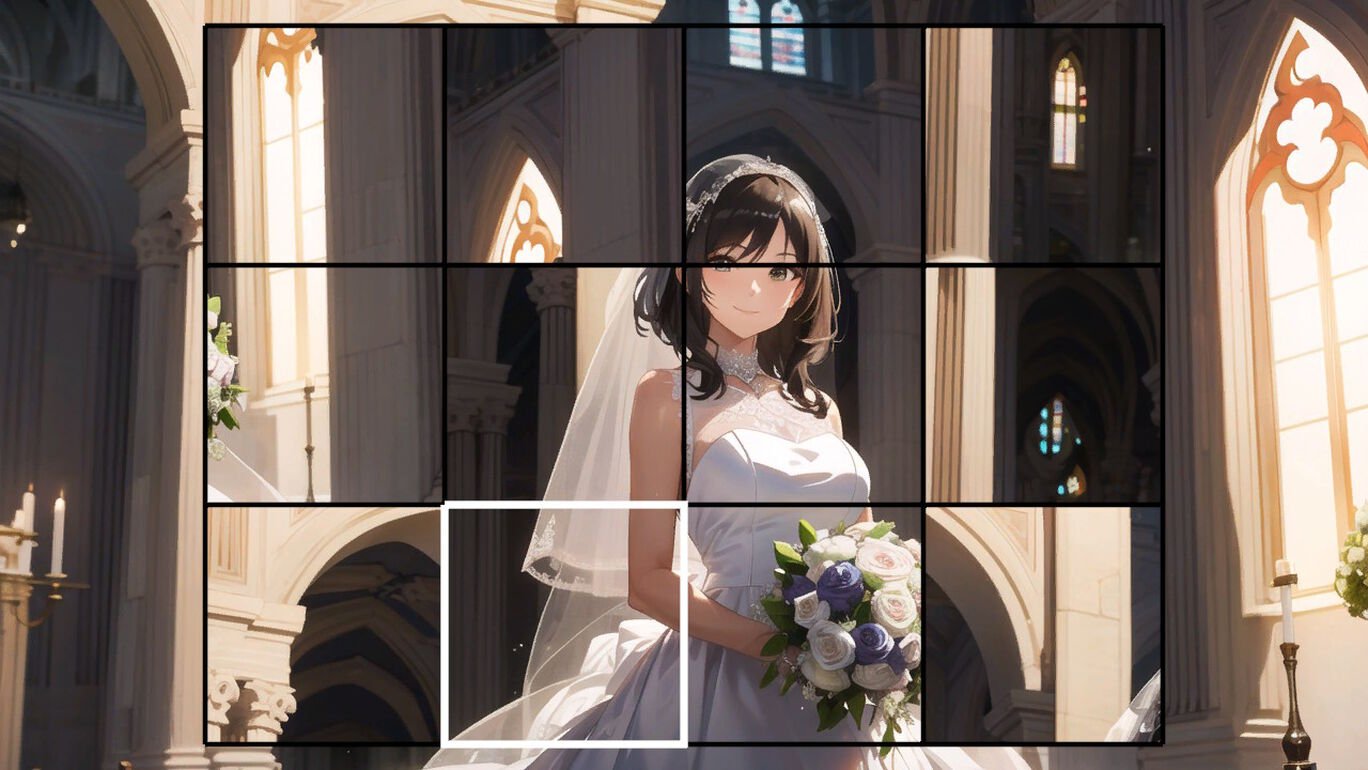 Anime Girls: Beautiful Bride