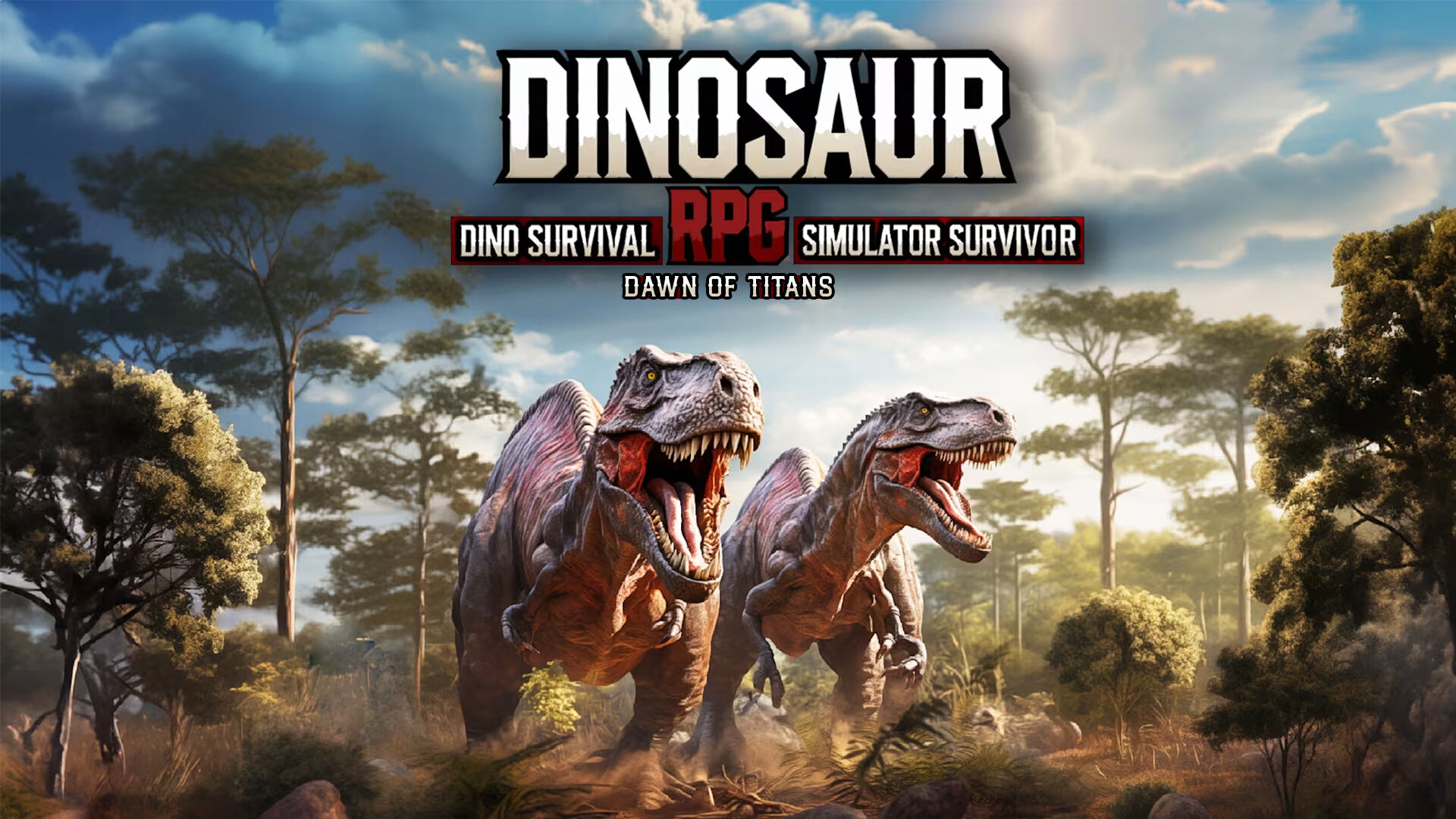 Dinosaur RPG - Dino Survival Simulator Survivor: Dawn of Titans