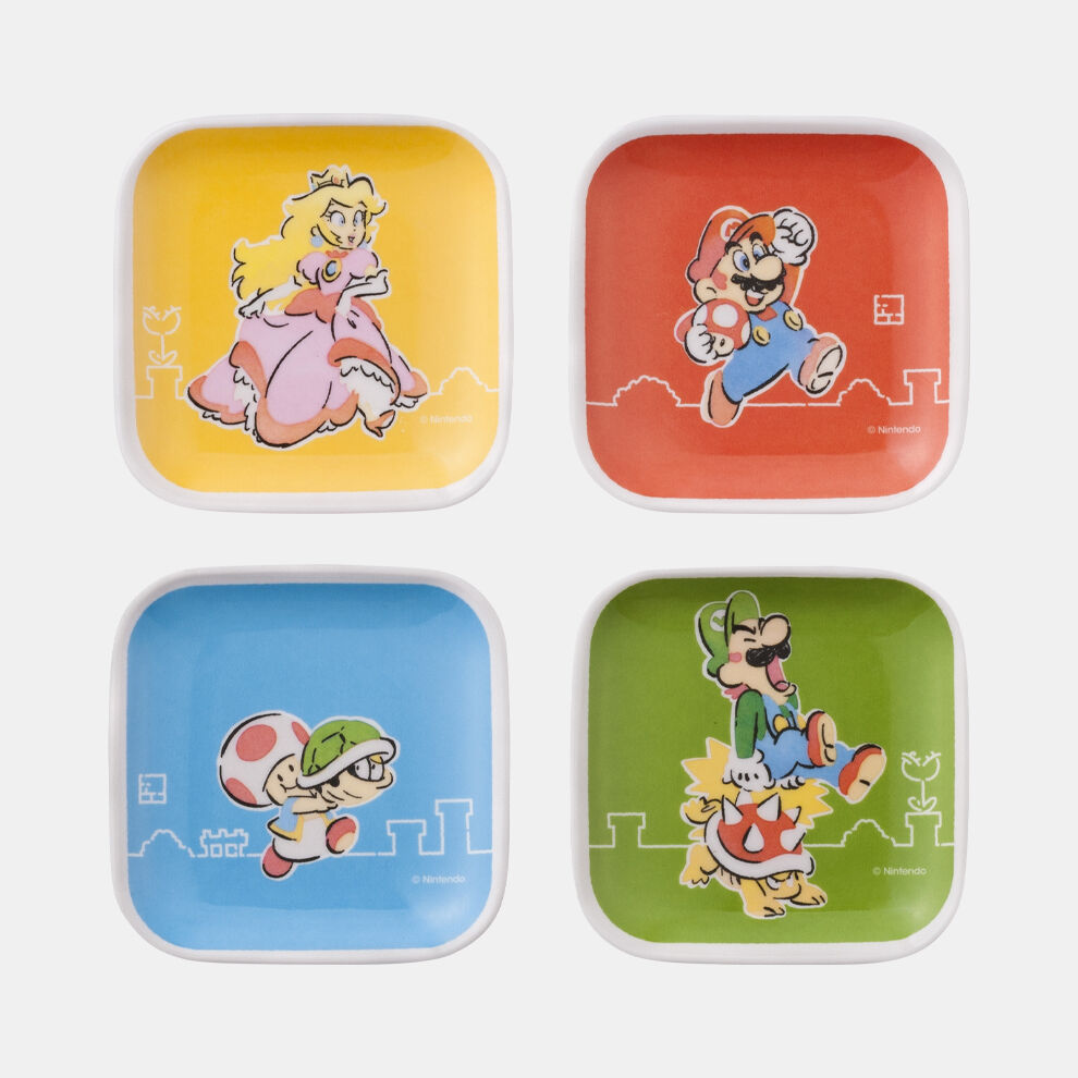 スーパーマリオ ファミリーライフ 食器セット Nintendo TOKYO/OSAKA/KYOTO/FUKUOKA「スーパーマリオ ファミリー