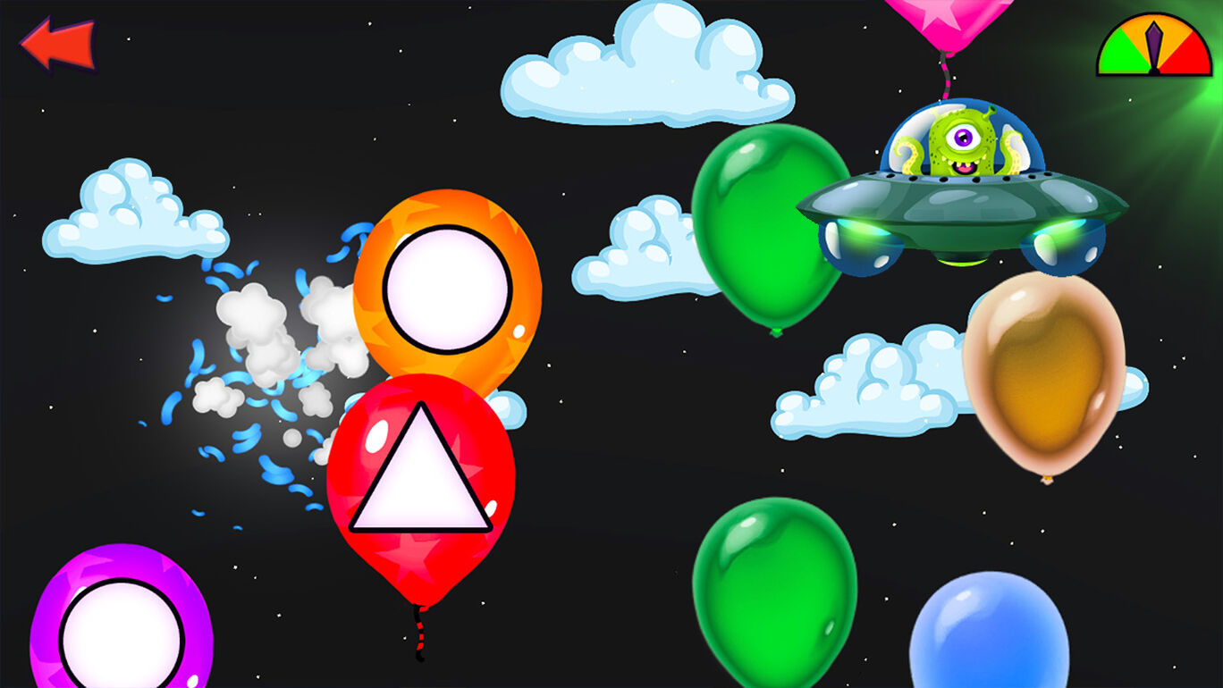 Balloon Pop 就学前の子供と幼児のための学習ゲーム 14の言語で数字 文字 形 色を学ぶ ダウンロード版 My Nintendo Store マイニンテンドーストア