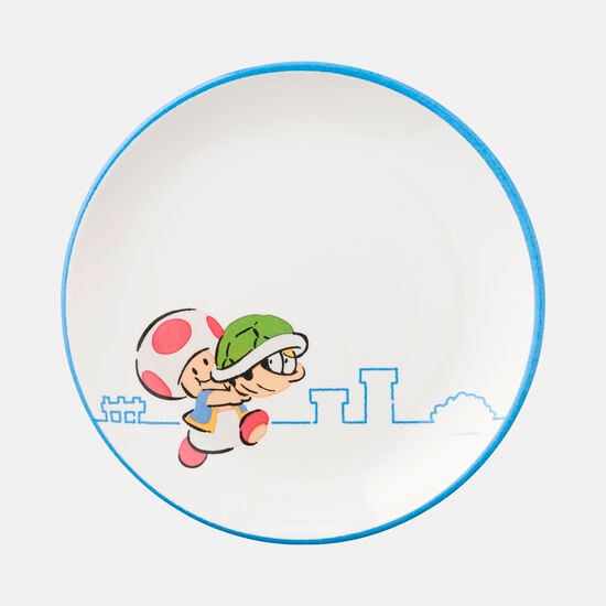 メラミンプレート スーパーマリオファミリーライフ キノピオ【Nintendo TOKYO/OSAKA取り扱い商品】