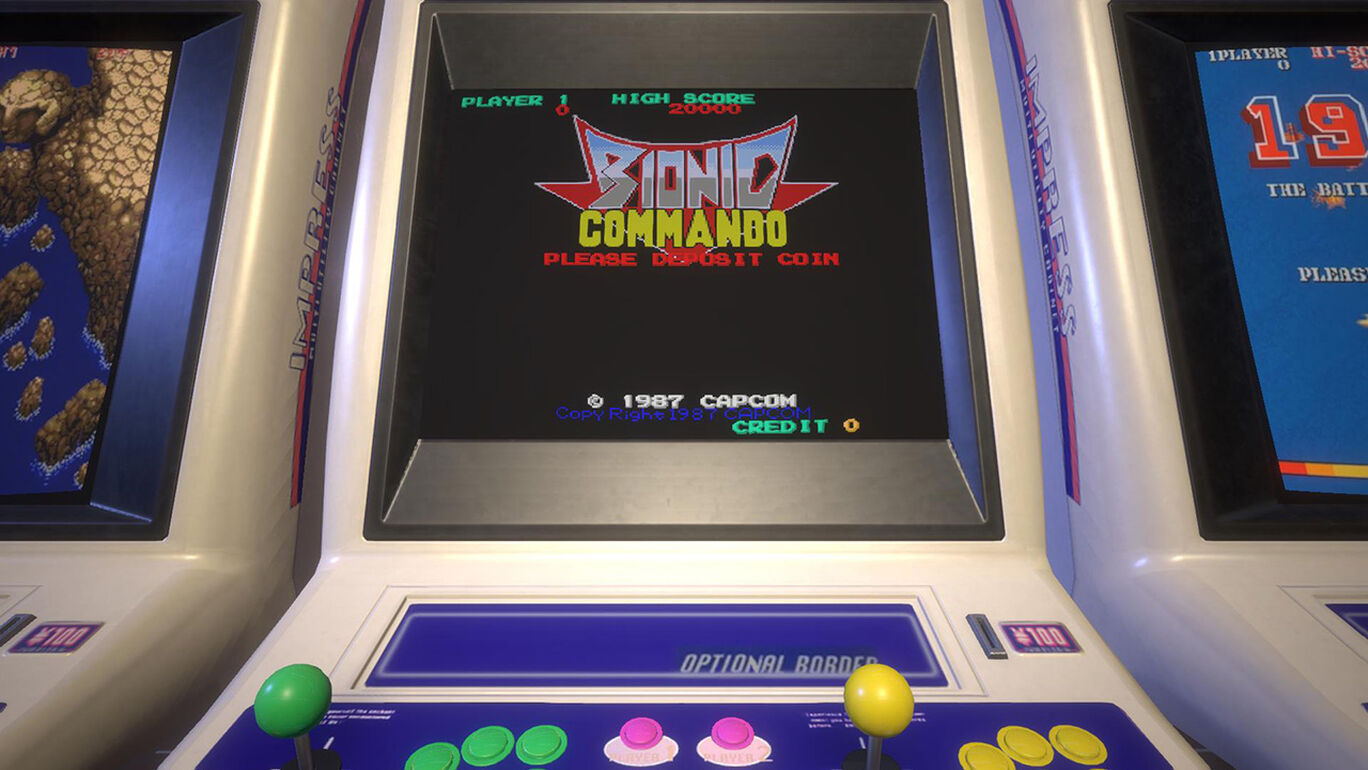 Capcom Arcade Stadium：BIONIC COMMANDO