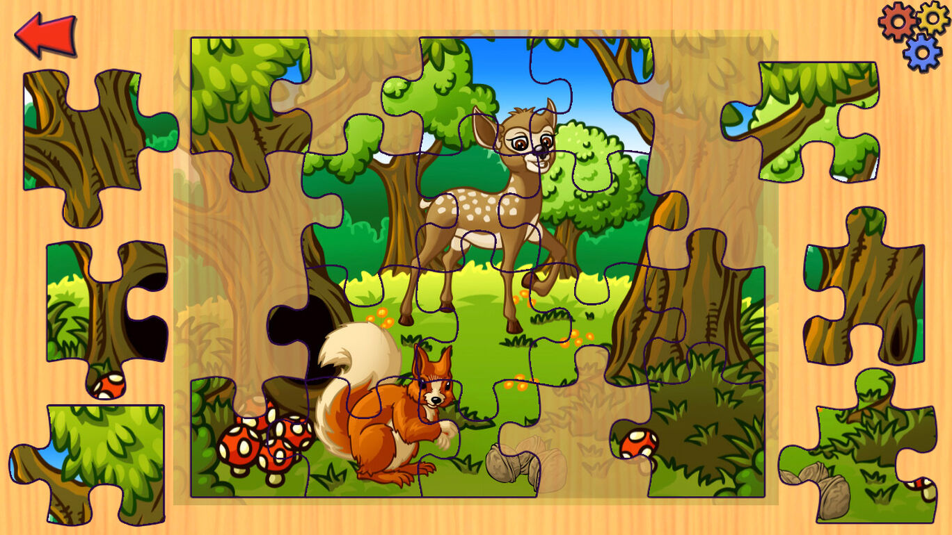 Funny Farm 子供と幼児のための面白い農場の動物のジグソーパズルゲーム ダウンロード版 My Nintendo Store マイニンテンドーストア