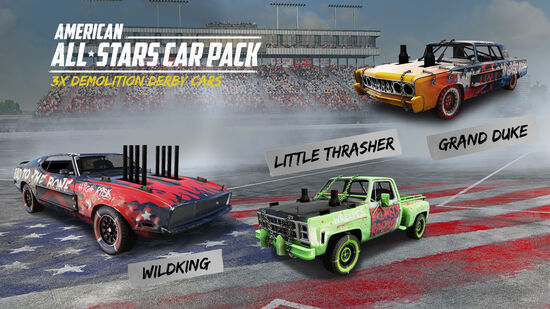 Wreckfest American All-Stars Car Pack（レックフェスト アメリカンオールスターカーパック）