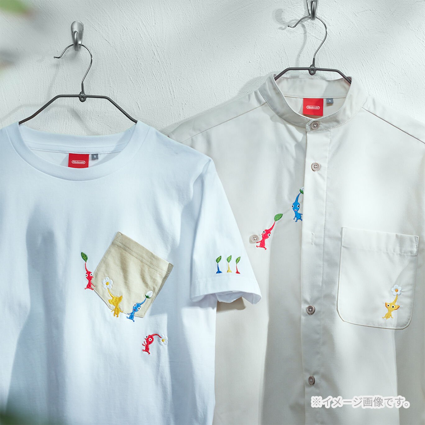シャツ お宝回収 L PIKMIN【Nintendo TOKYO取り扱い商品】