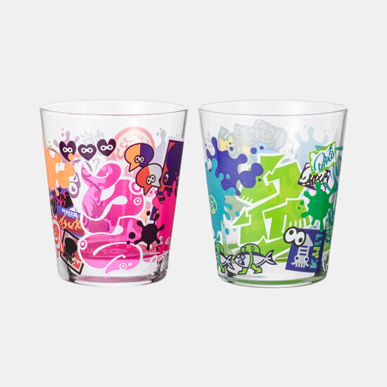 グラスセット SQUID or OCTO Splatoon【Nintendo TOKYO/OSAKA取り扱い商品】
