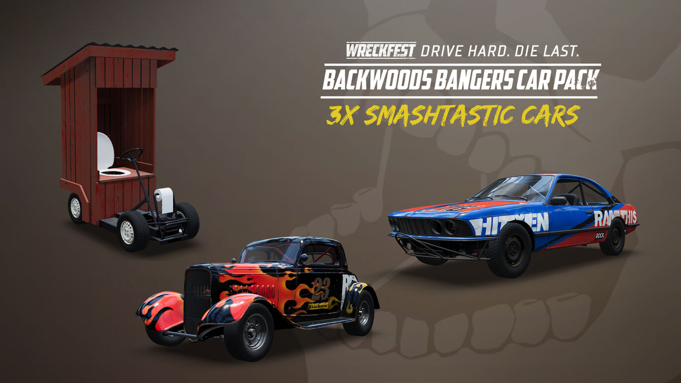 Wreckfest Backwood Bangers Car Pack（レックフェスト バックウッドバンガーカーパック）