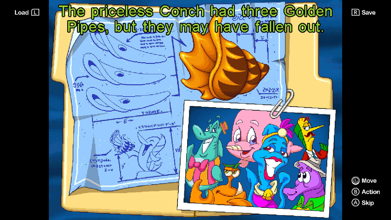 Freddi Fish 3: The Case of the Stolen Conch Shell