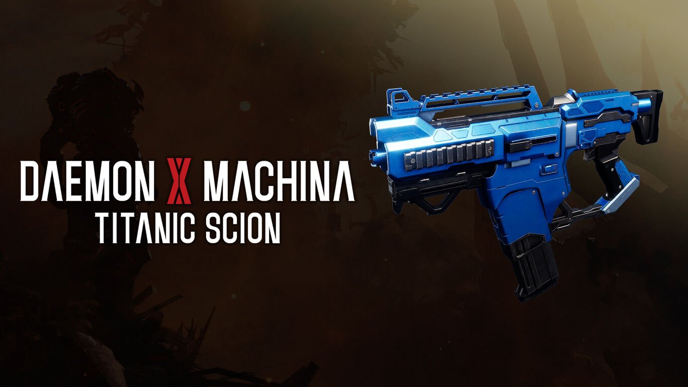 デモンエクスマキナ タイタニックサイオン メタリック装備＜マシンガン＞　シルバーレイヴン