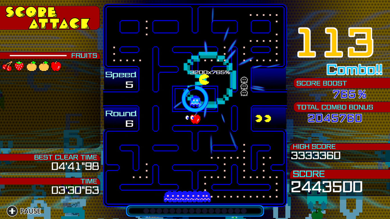 PAC-MAN 99 モードアンロック