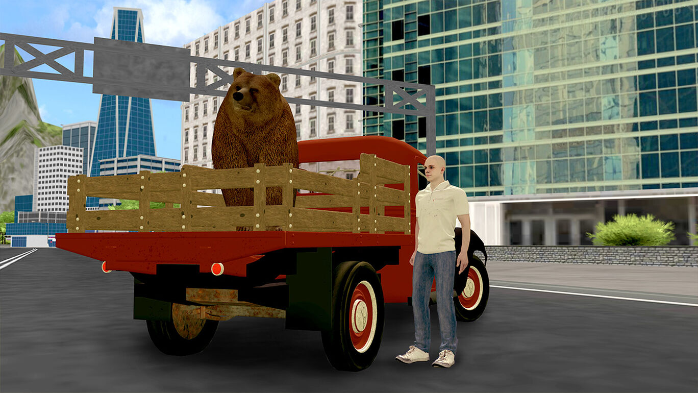 Animals Transport Simulator - Car Driving & Parking Games Real Zoo Park