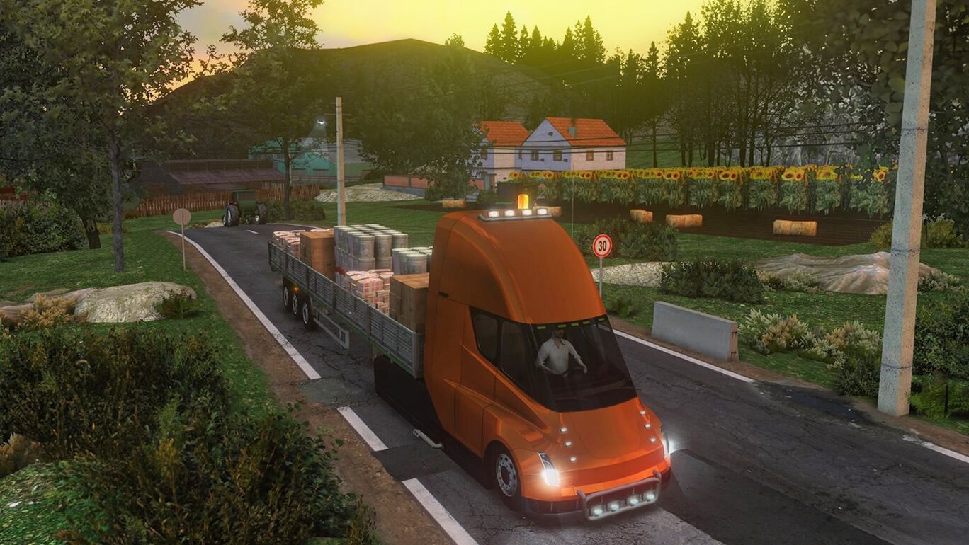 トラックシミュレーター：ヨーロッパの道路 (Truck Simulator: European Roads)