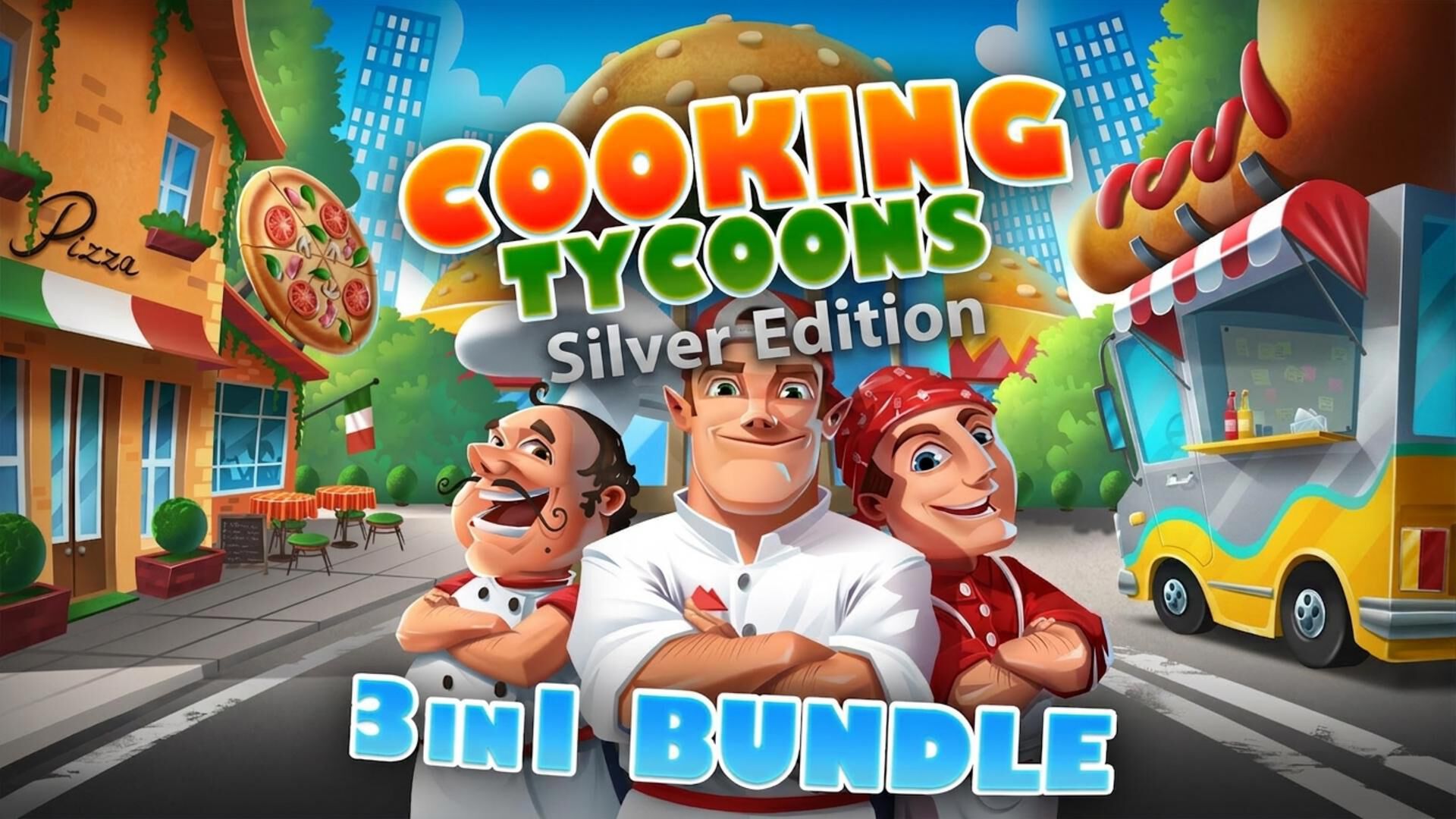 Cooking Tycoons - 3 in 1 Bundle Silver Edition