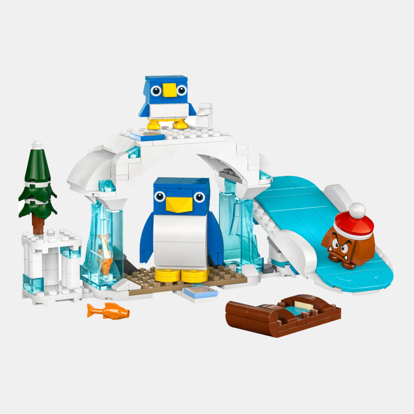 レゴ®スーパーマリオ ペンギン親子 の スノーアドベンチャー