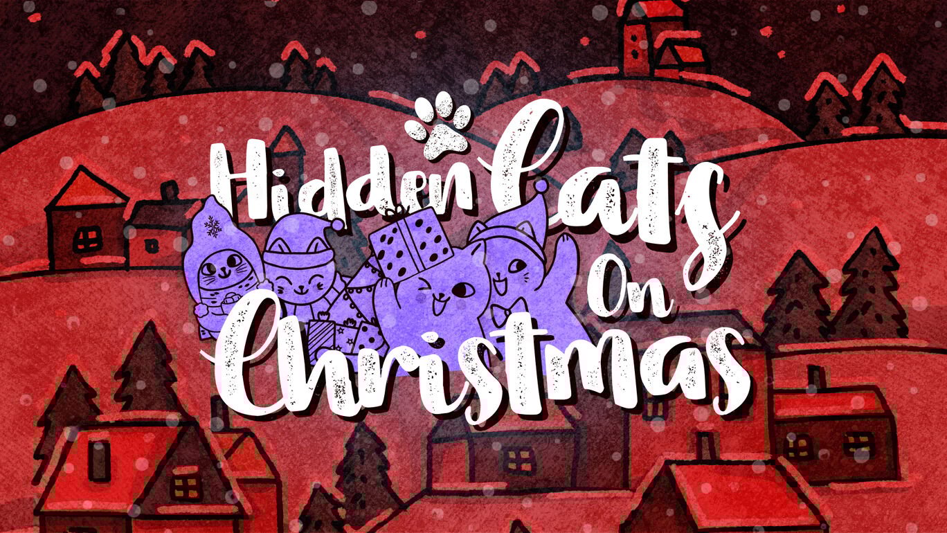 Hidden Cats on Christmas