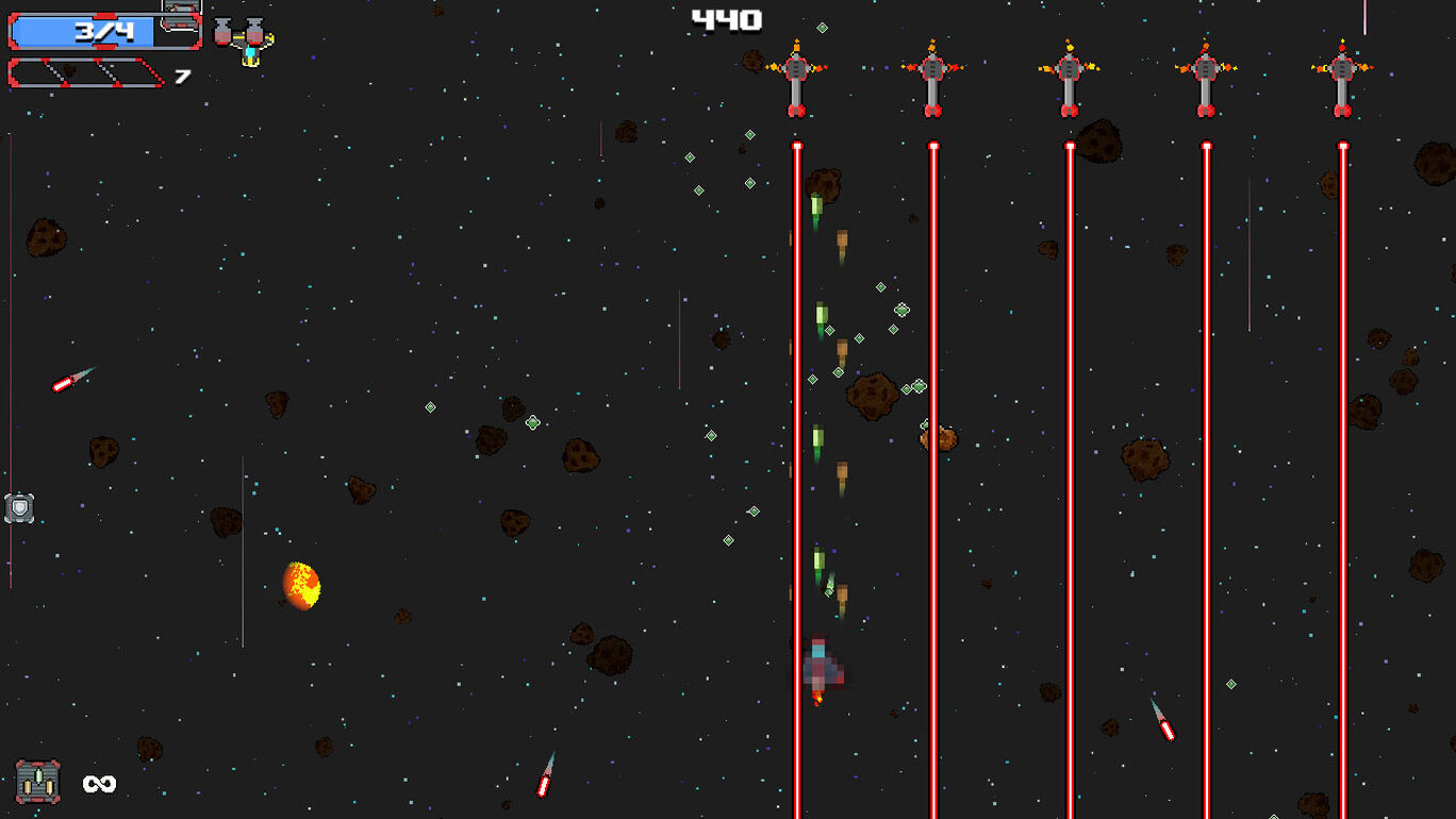 ARCADE SPACE SHOOTER 2 IN 1