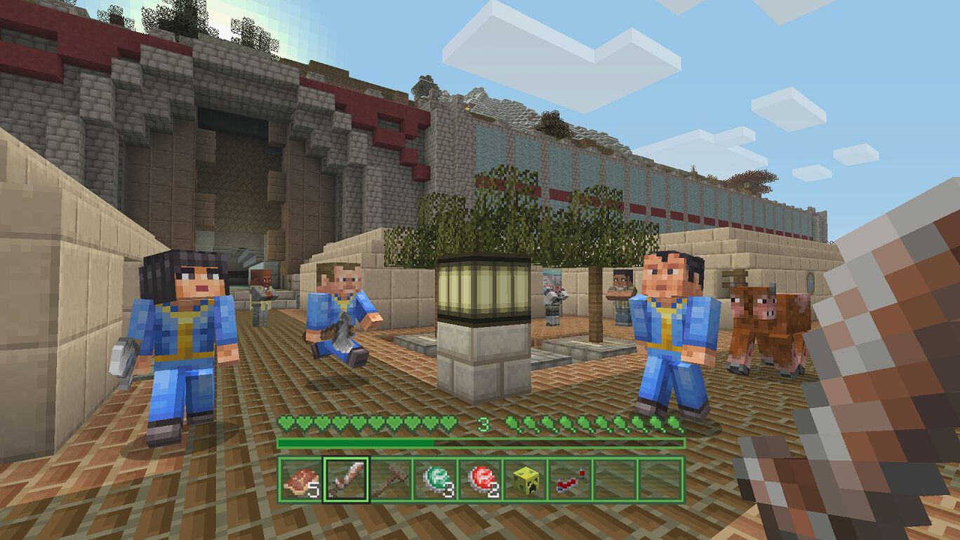 Minecraft Vault Tec マッシュアップ My Nintendo Store マイニンテンドーストア