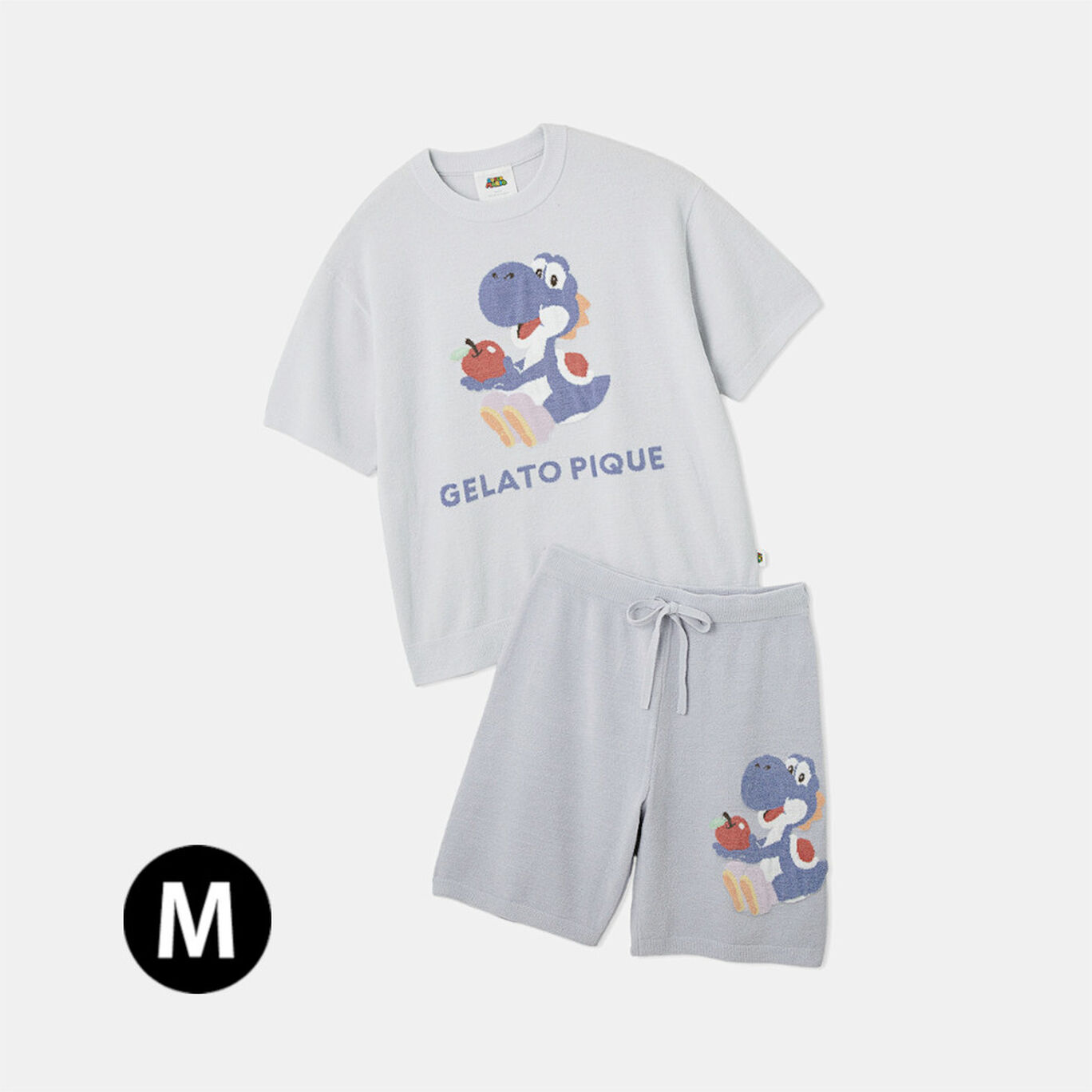 スーパーマリオ】【メンズ】キノピオ＆ヨッシージャガードプルオーバー  