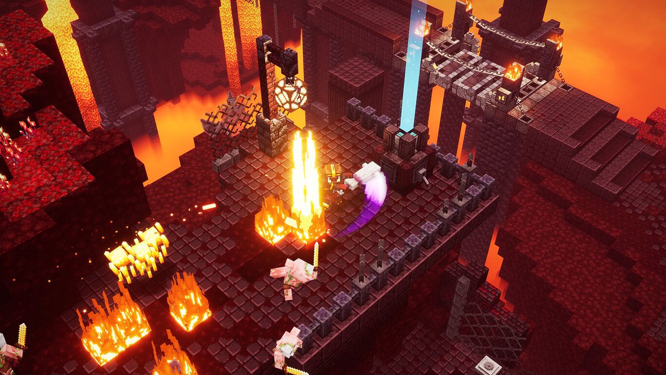Minecraft Dungeons Flames Of The Nether ネザーの炎 My Nintendo Store マイニンテンドーストア