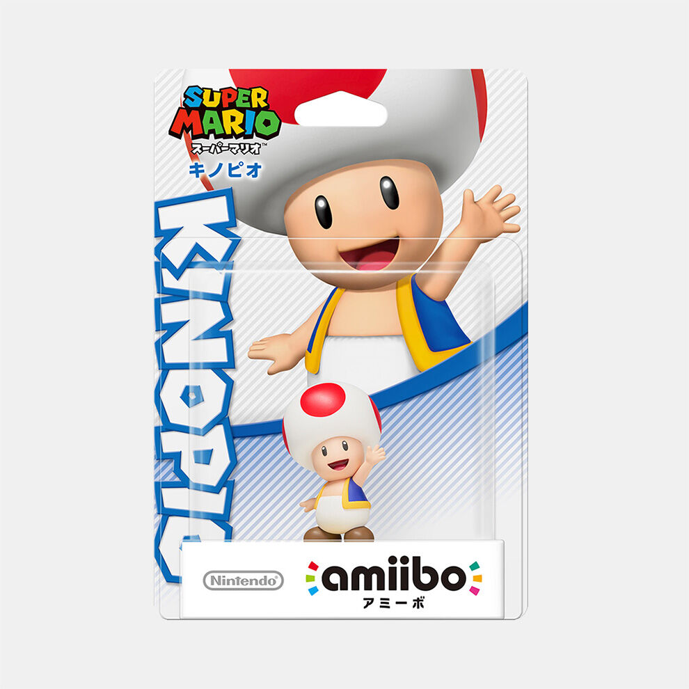 amiibo キノピオ （スーパーマリオシリーズ) | My Nintendo Store 