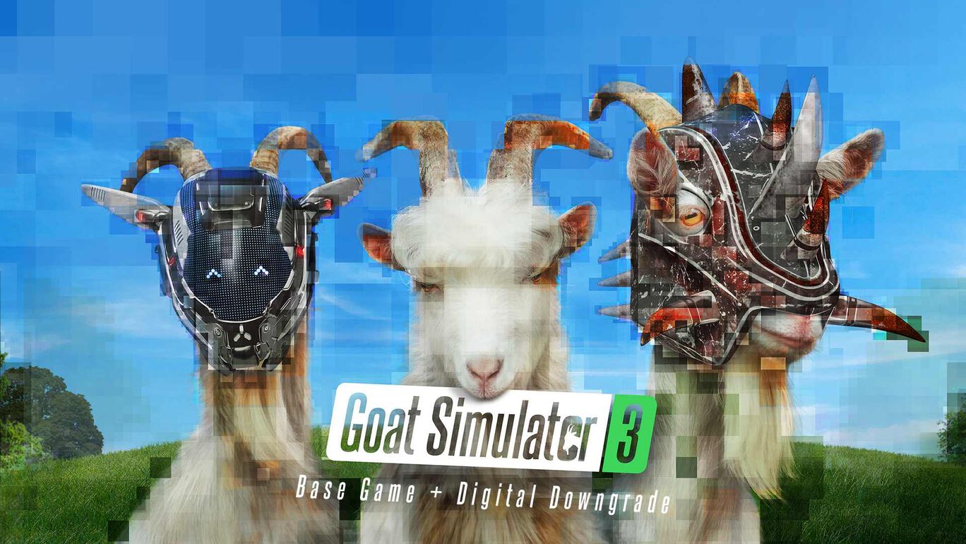 Goat Simulator 3 Bundle (Game + Digital Downgrade)