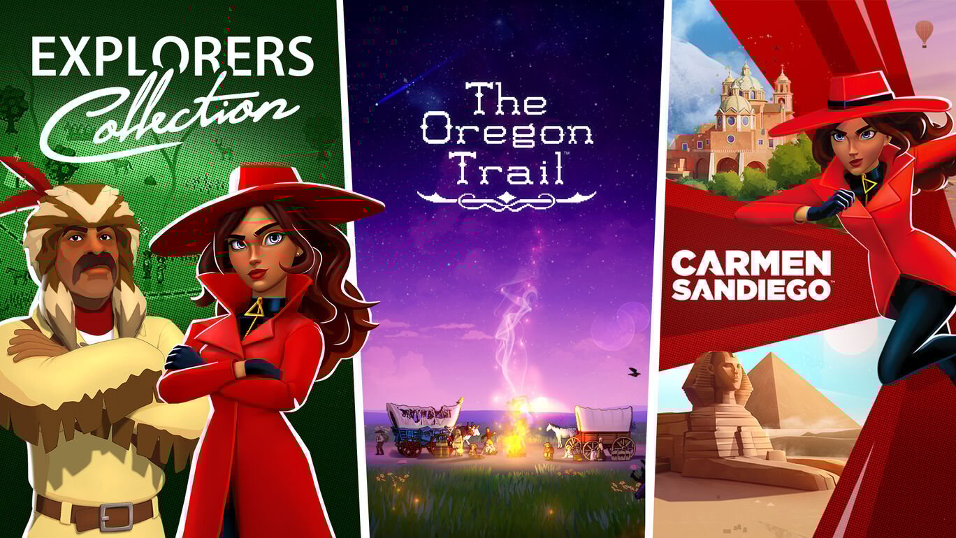 エクスプローラーズエディション:『The Oregon Trail』&『カルメン・サンディエゴ』バンドル