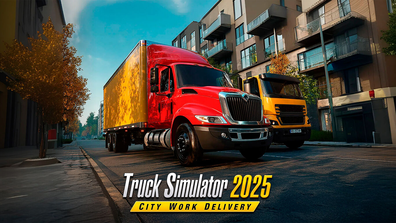 Truck Simulator 2025 City Work Delivery