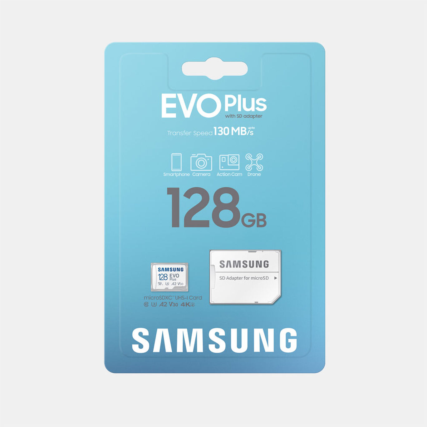 Samsung microSDXCカード EVO Plus 128GB（MB-MC128KA）