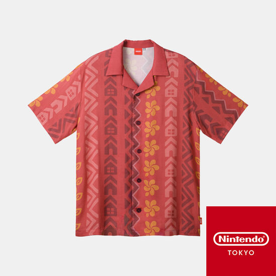 タクミライフのアロハシャツ あつまれ　どうぶつの森　ハッピーホームパラダイス【Nintendo TOKYO取り扱い商品】