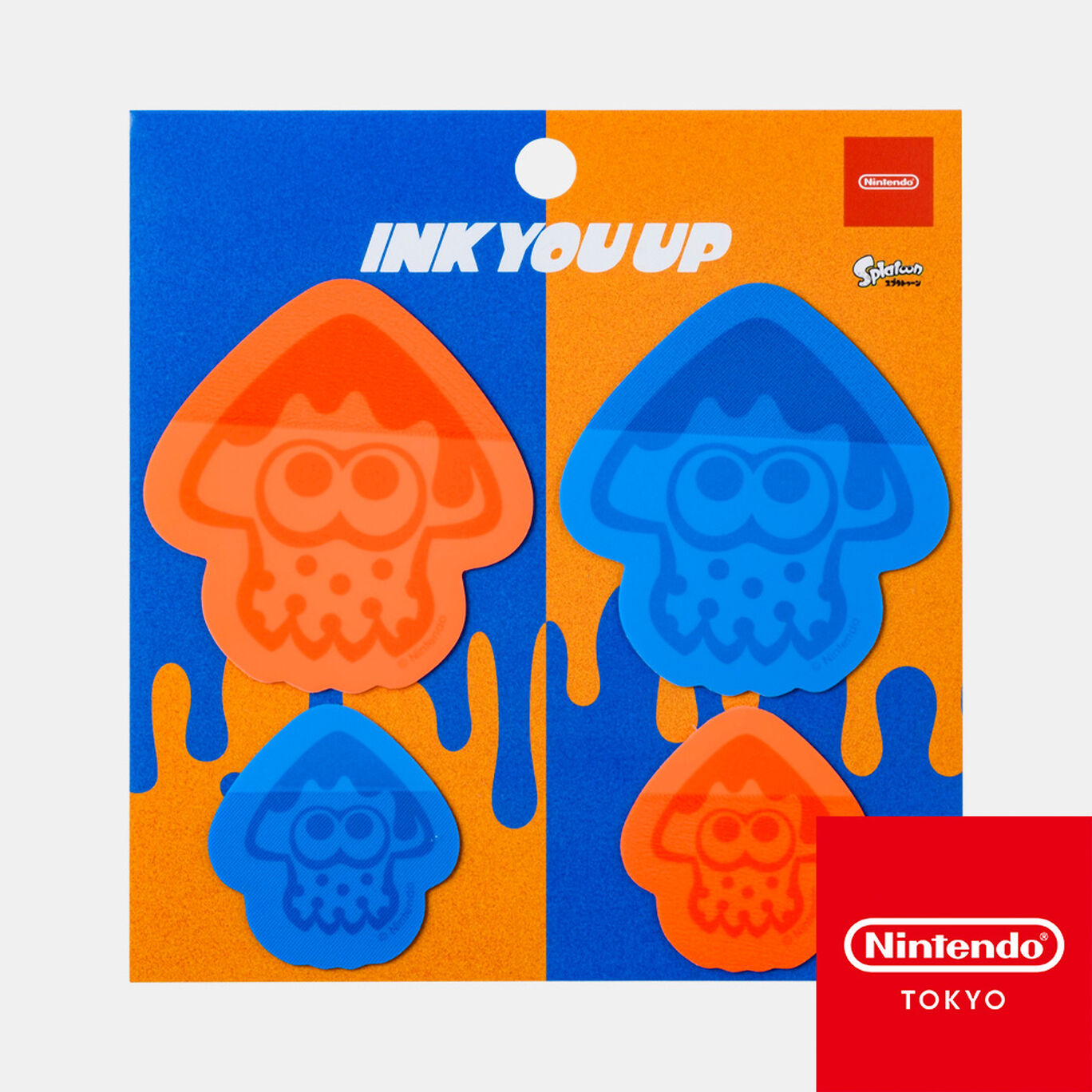 ダイカットタックメモ INK YOU UP【Nintendo TOKYO取り扱い商品】