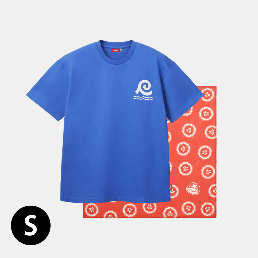 Nintendo どうぶつの森　Hushush 6番玉 Tシャツ　服　グッズ Tシャツ＆バンダナ ホテル あつまれ どうぶつの森【Nintendo TOKYO