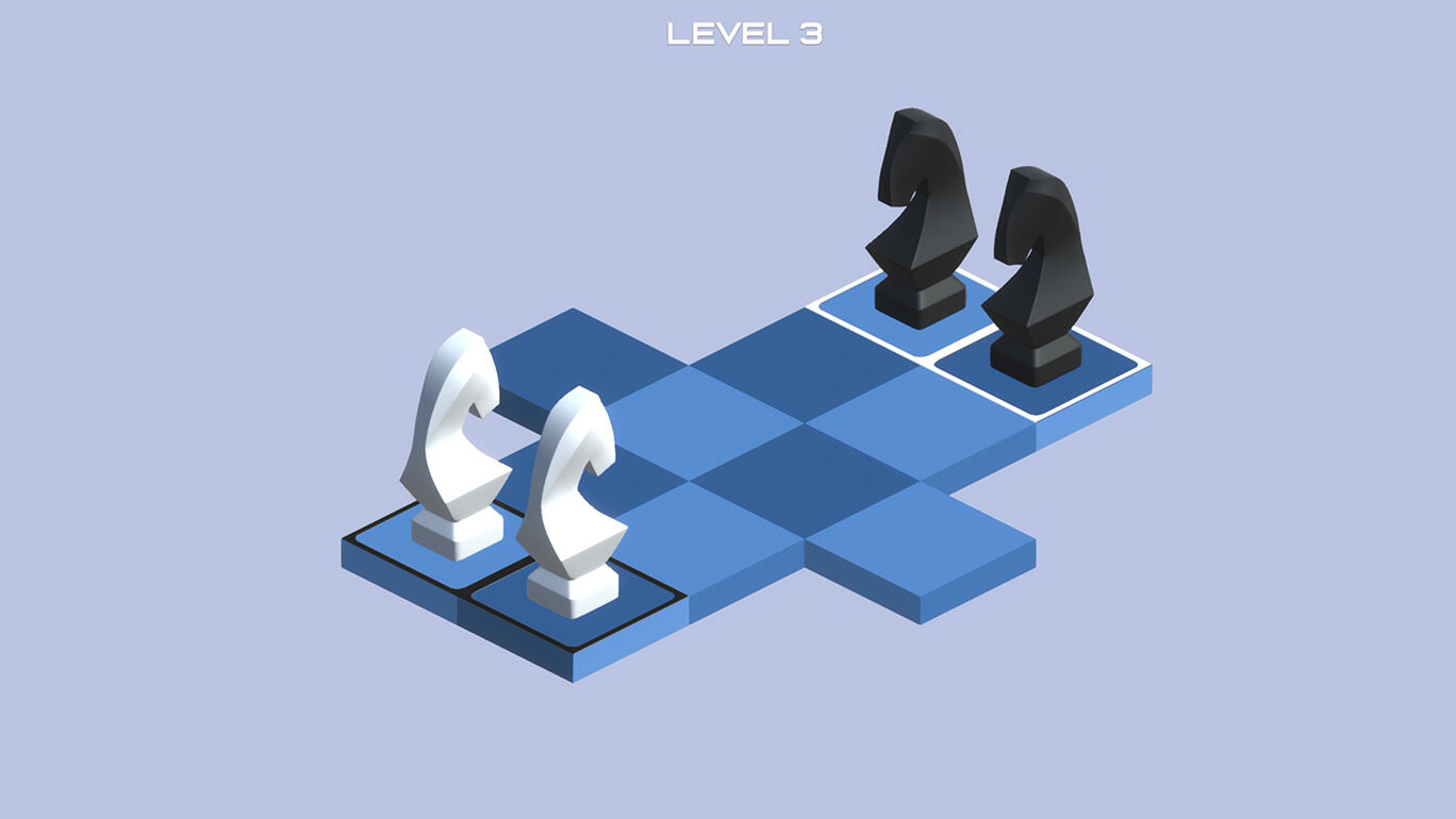 チェスパズル Knight Swap 2