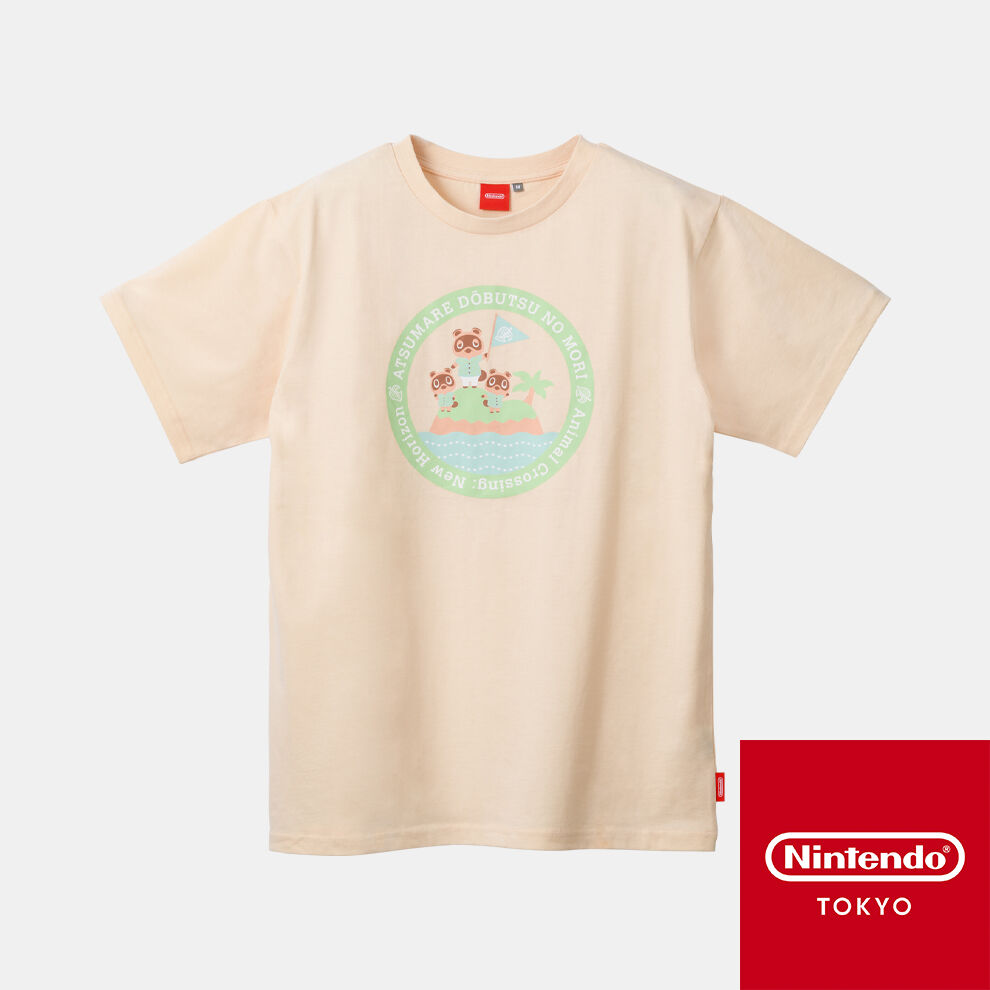 TシャツA あつまれ どうぶつの森【Nintendo TOKYO/OSAKA取り扱い商品 