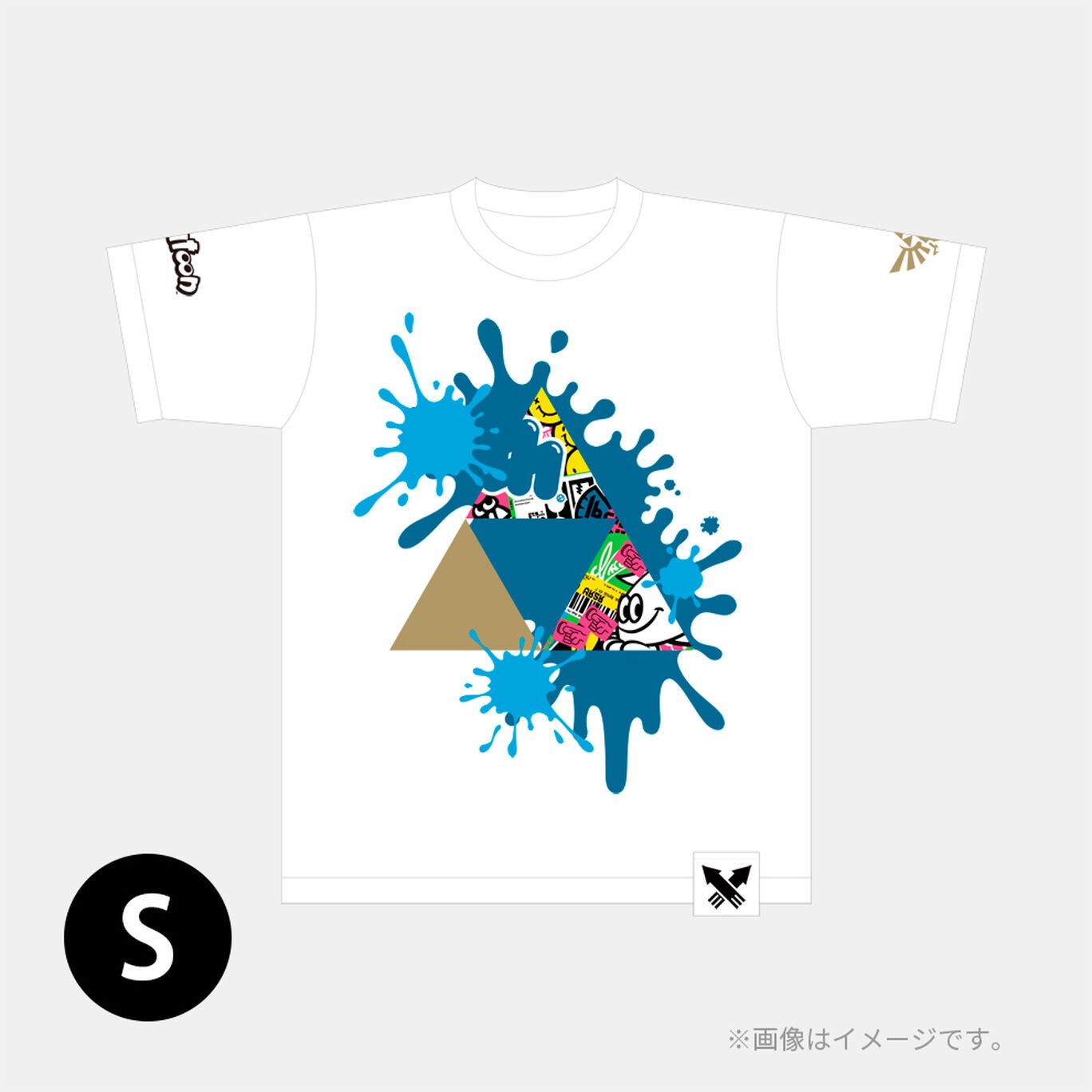 【フェス後お届け】スプラトゥーン3 フェスTシャツ 知恵 S