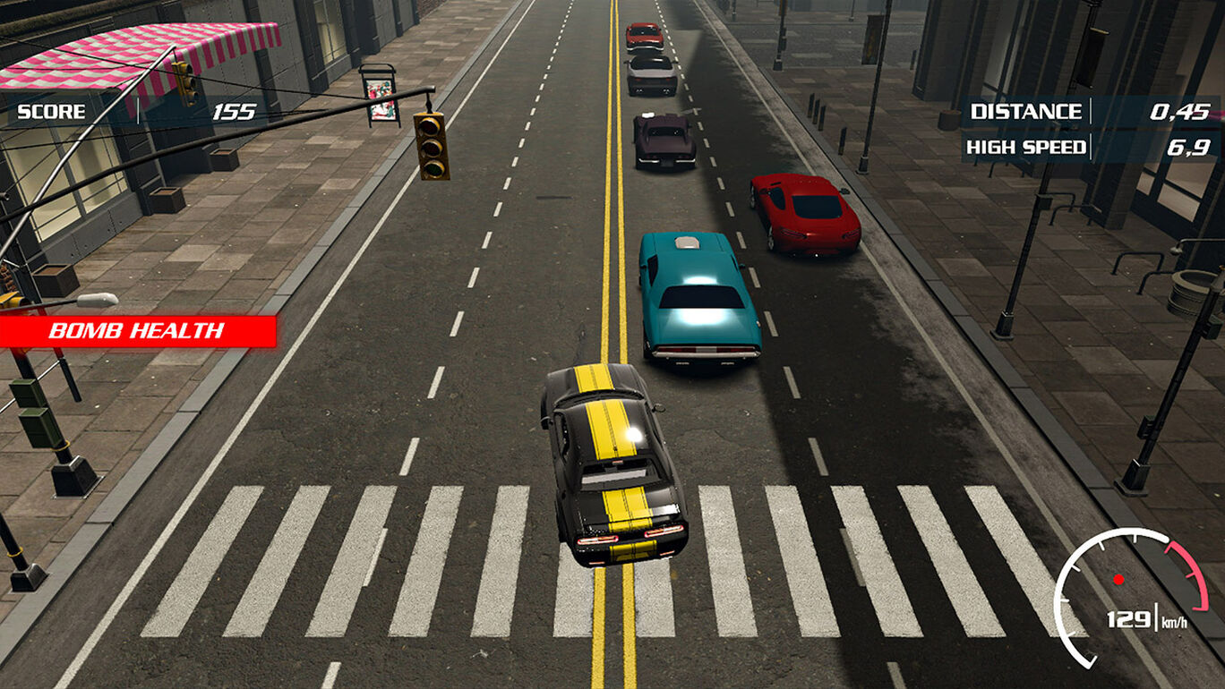 Racing in Car - Night Traffic Highway Driving Games Mechanic Simulator 2023 for Kids
