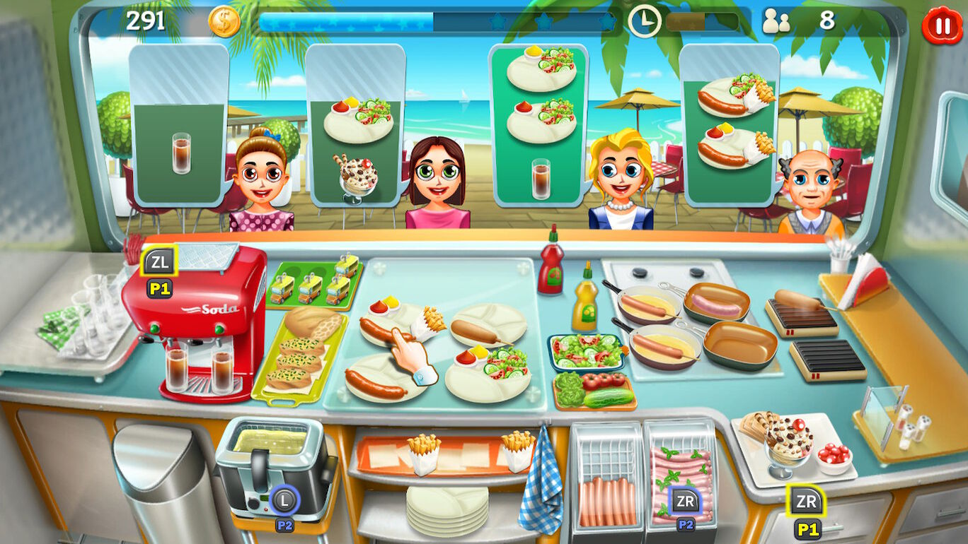 フードトラック・タイクーン (Food Truck Tycoon) Multiplayer Edition