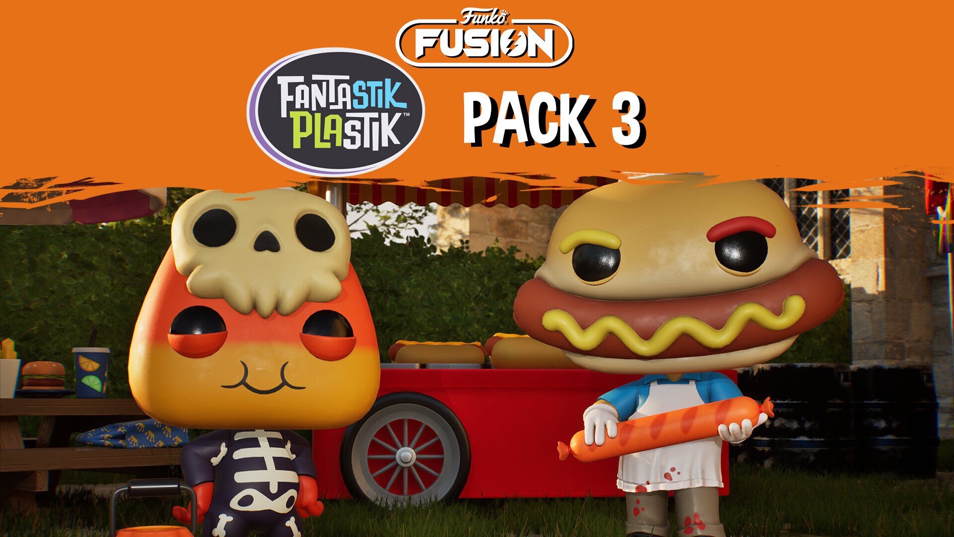 Funko Fusion - Fantastik Plastik Pack 3 - Frank Von Veiner and