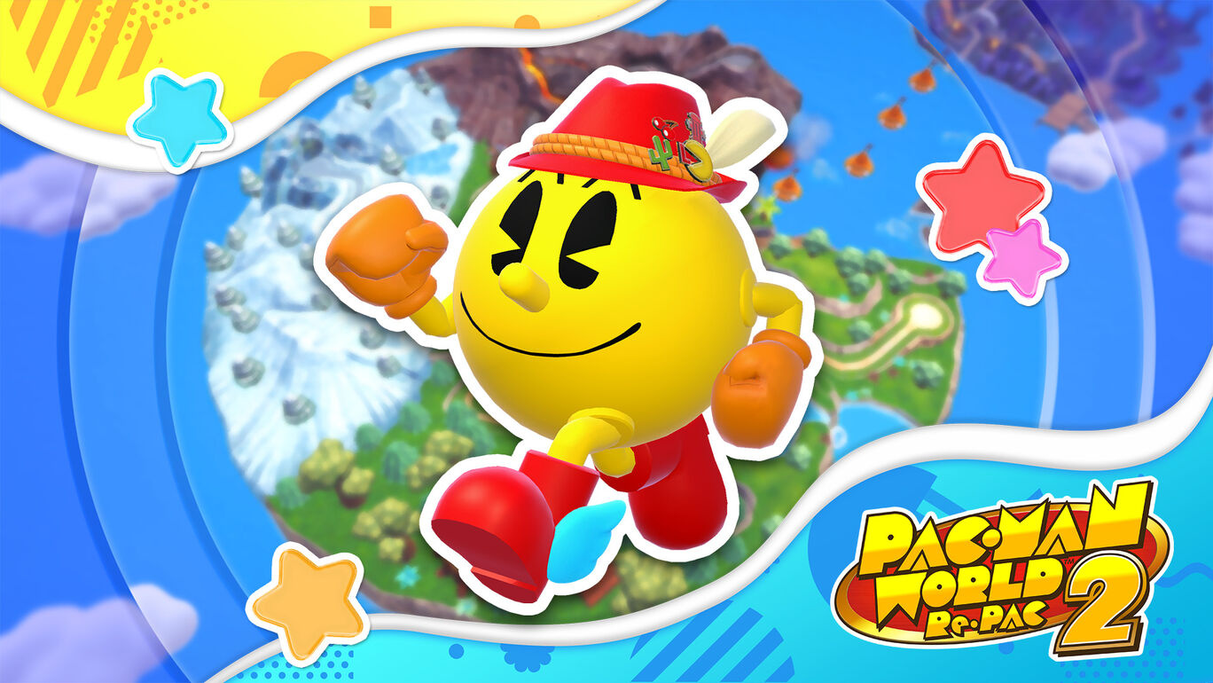 伝説のパックランド衣装：パックマンワールド2 リ・パック